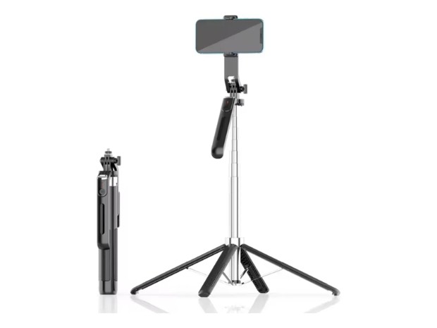 &uu TRIPODE  CELULAR Y GOPRO + BT 1,8MTS P190